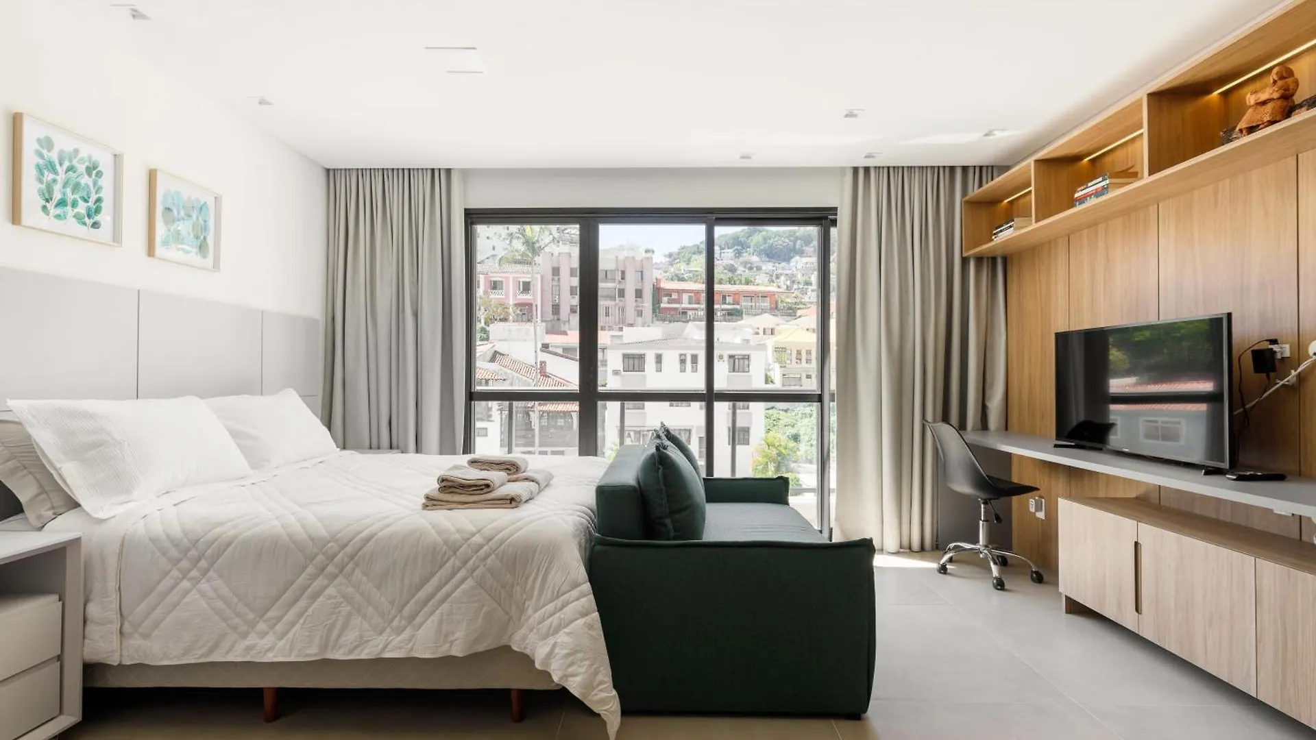 Apartment Zee Studios A 200M Da Beira-Mar Norte Florianopolis